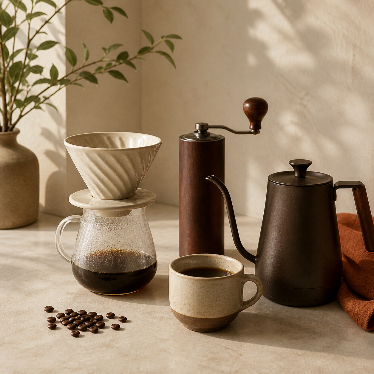 Utvald kaffeutrustning för en bättre kaffestund