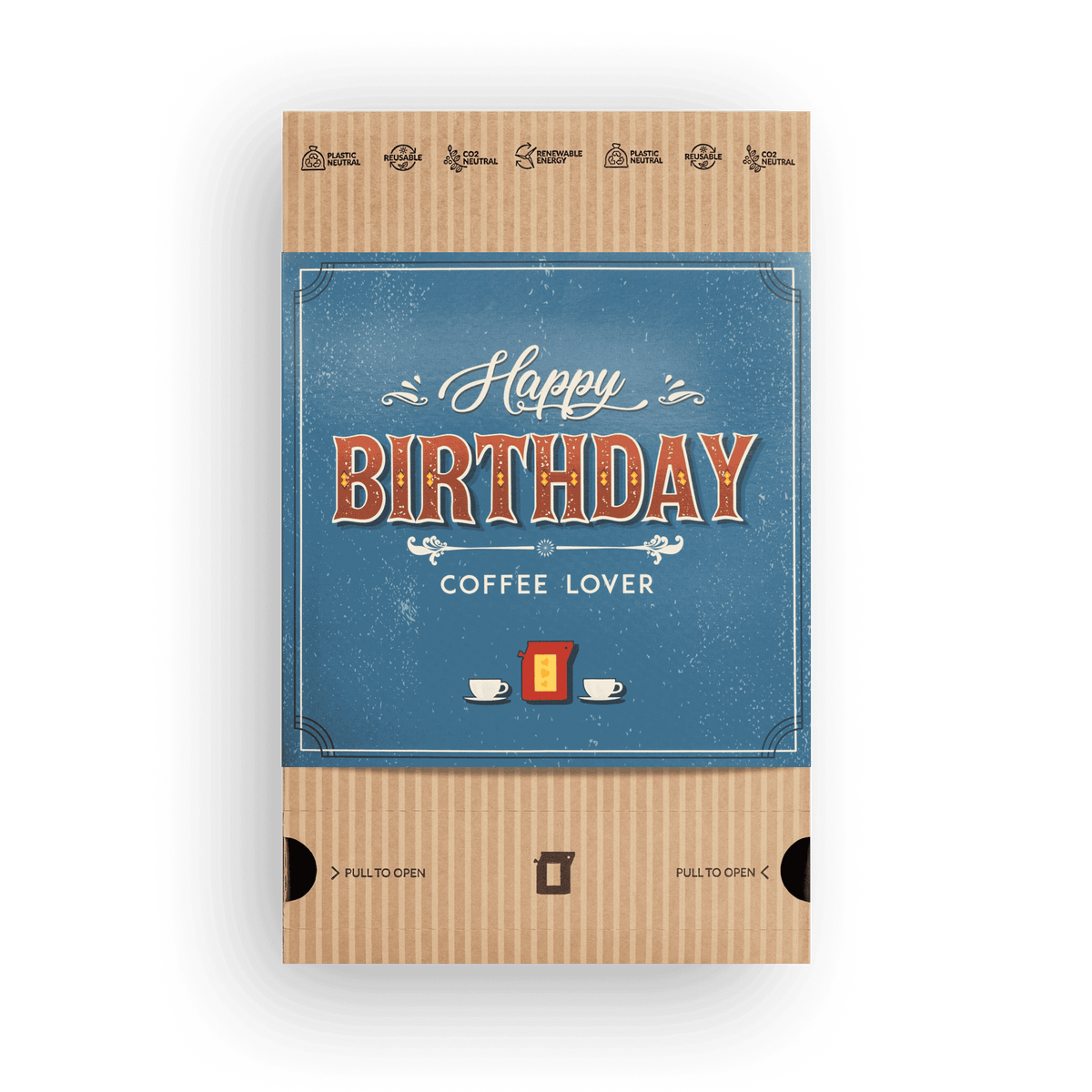 Happy Birthday – kaffepresent 7, 14 eller 25-pack-4