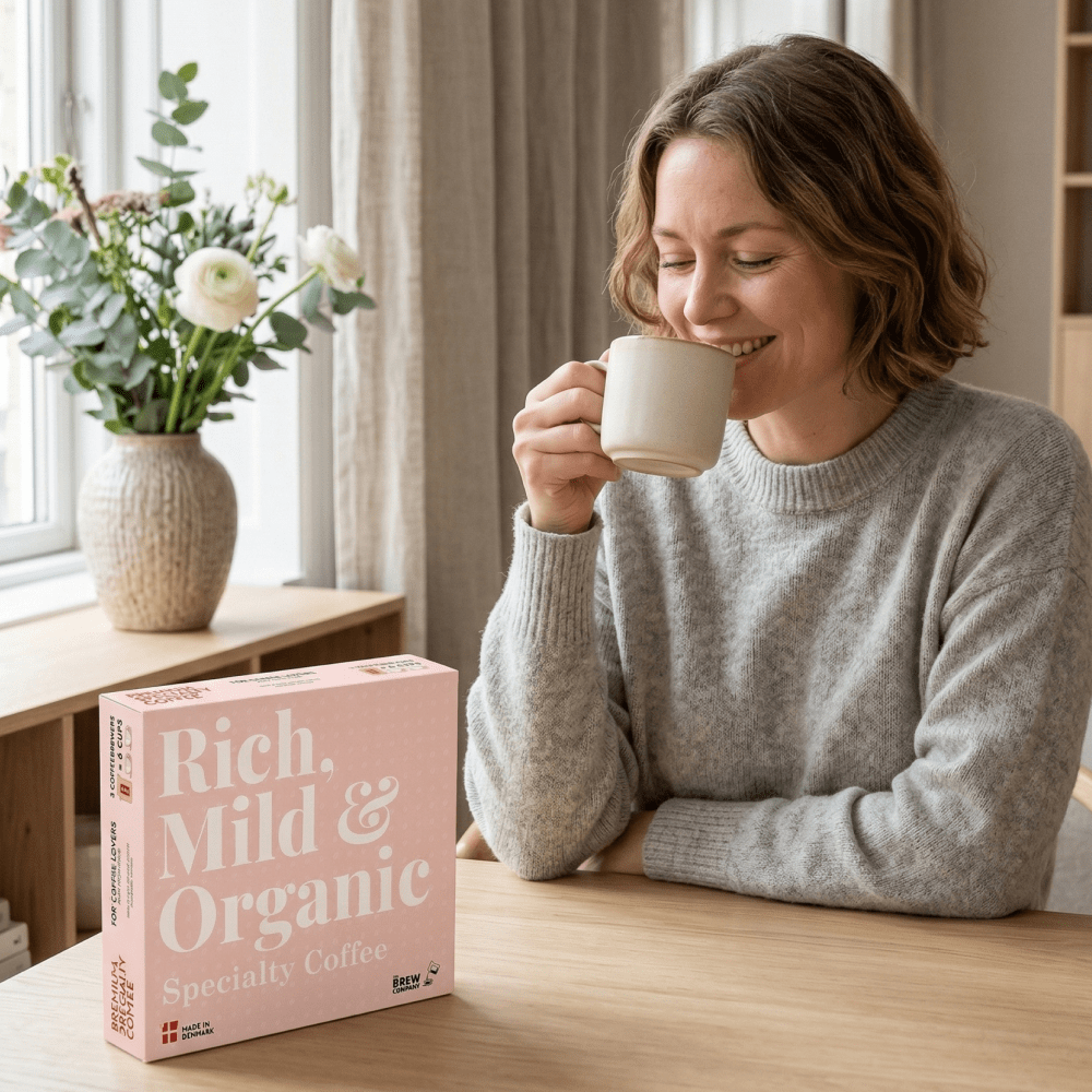 Organic Coffee Gift Box For Her – ekologiskt 3-pack-0