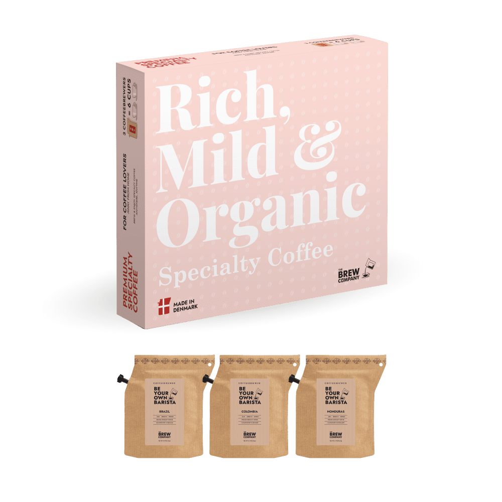 Organic Coffee Gift Box For Her – ekologiskt 3-pack-1