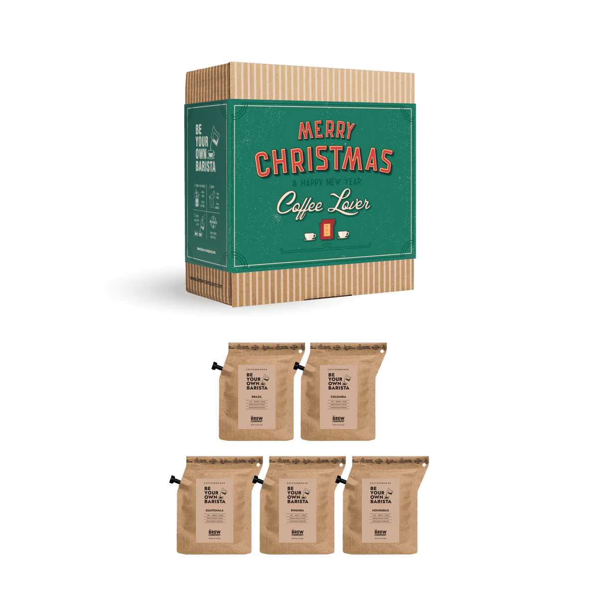 Merry Christmas Retro – julbox med specialkaffe-1