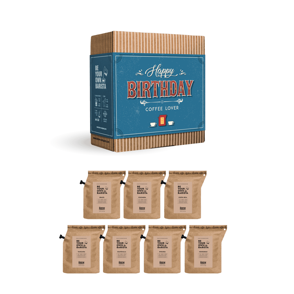 Happy Birthday – kaffepresent 7, 14 eller 25-pack-1