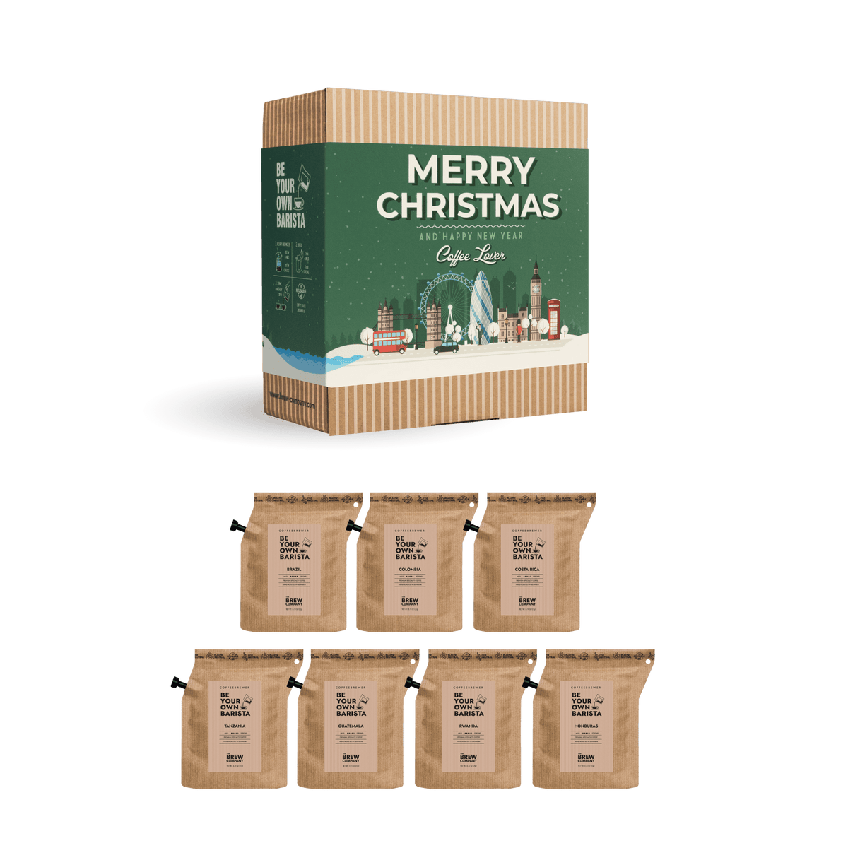 Merry Christmas Coffee Gift Box – julbox med specialkaffe-3