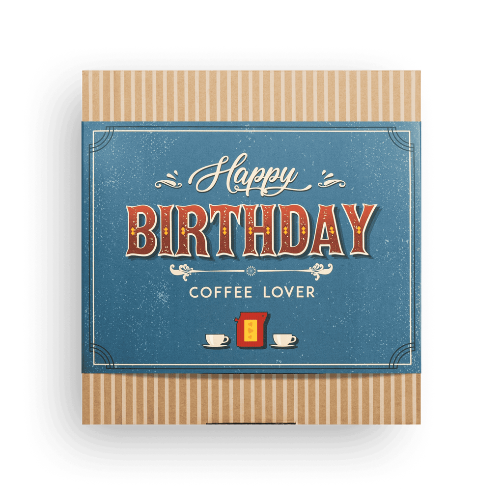 Happy Birthday – kaffepresent 7, 14 eller 25-pack-0