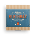 Happy Birthday – kaffepresent 7, 14 eller 25-pack-0