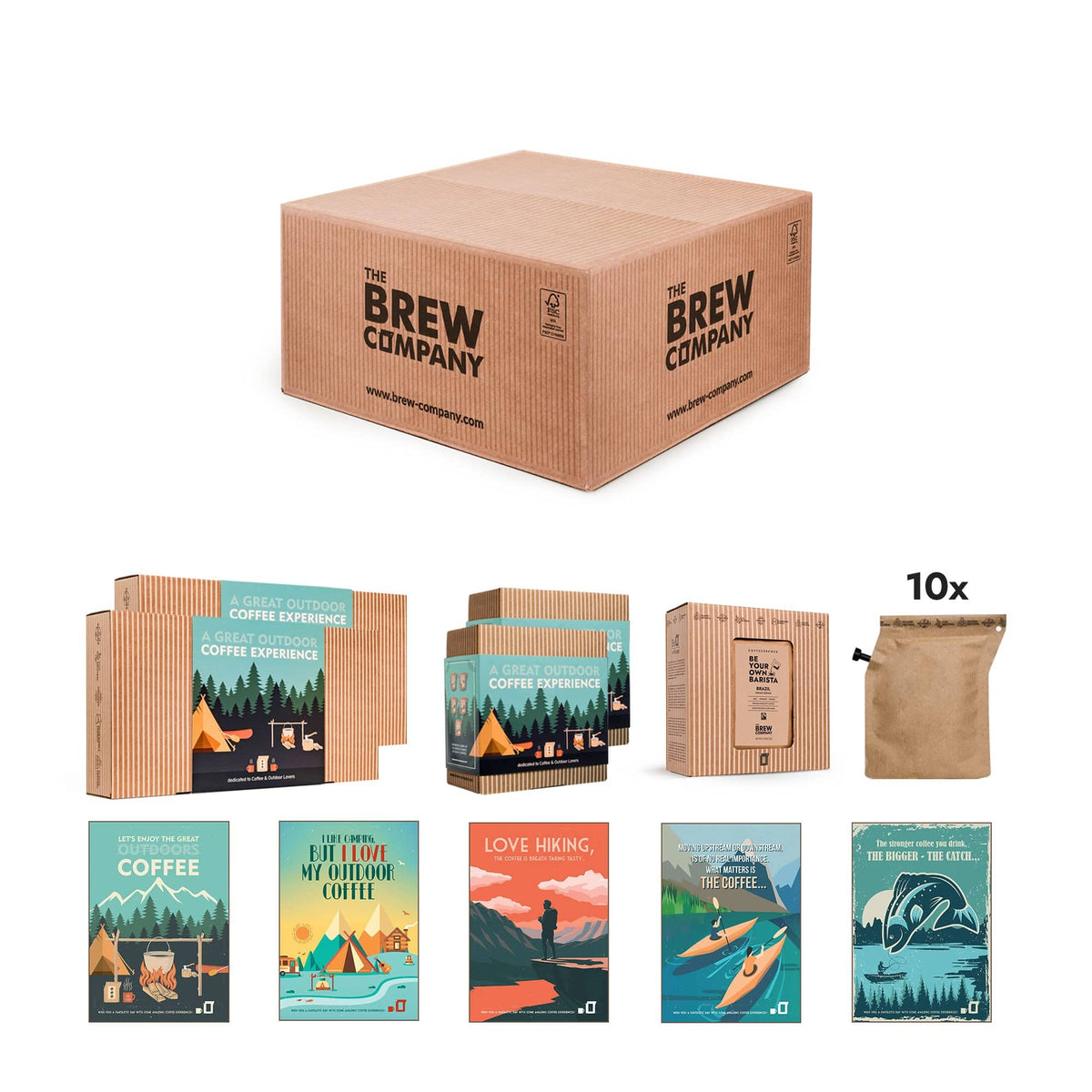 Outdoor Specialty Coffee Samples Box – stor provlåda-0