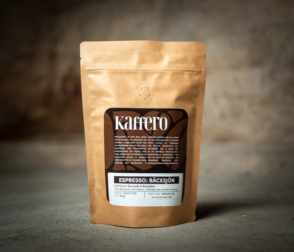 Bäcksjön espressokaffe från Kaffero