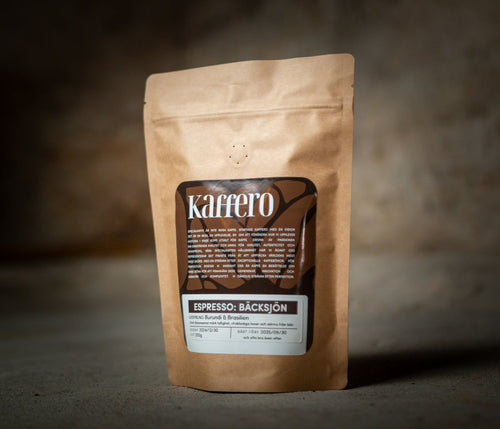Bäcksjön espressokaffe från Kaffero