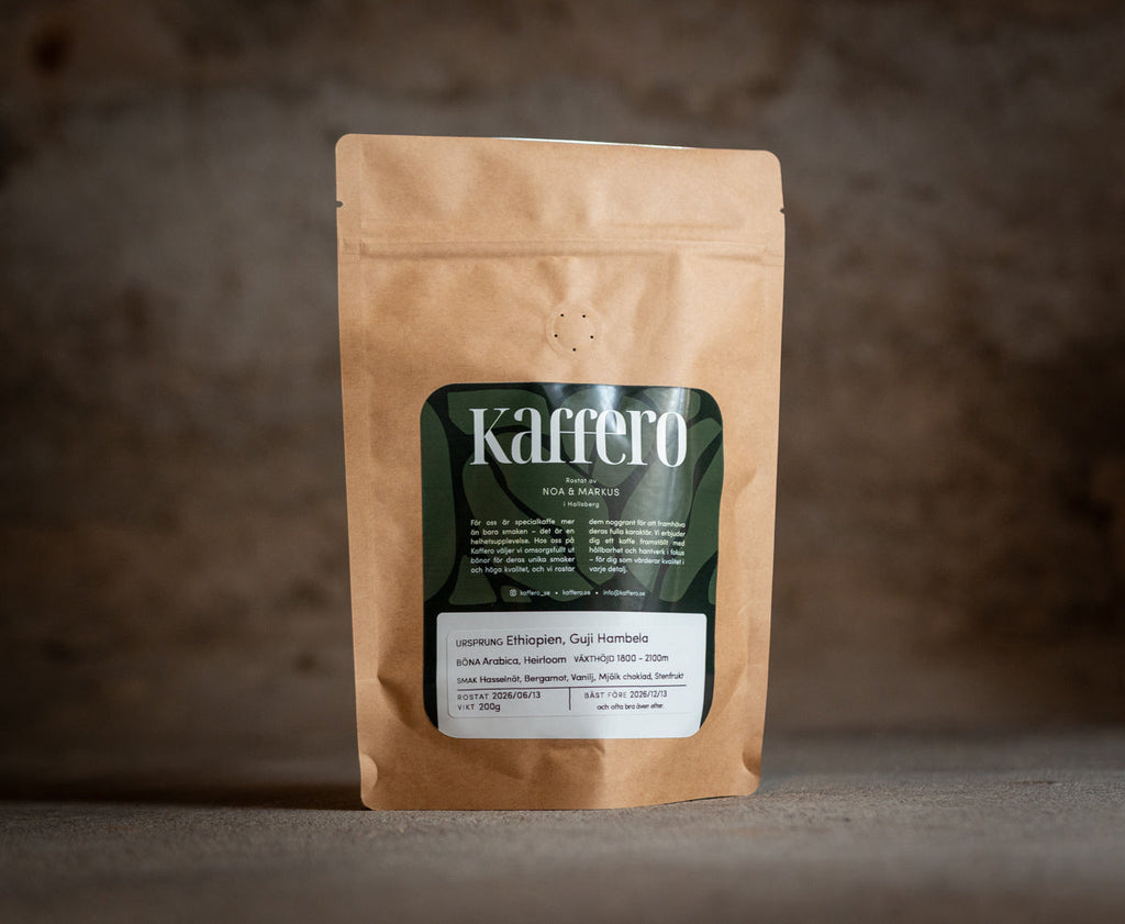 Etiopien – Guji Hambela Lensa Gari, specialkaffe från Kaffero