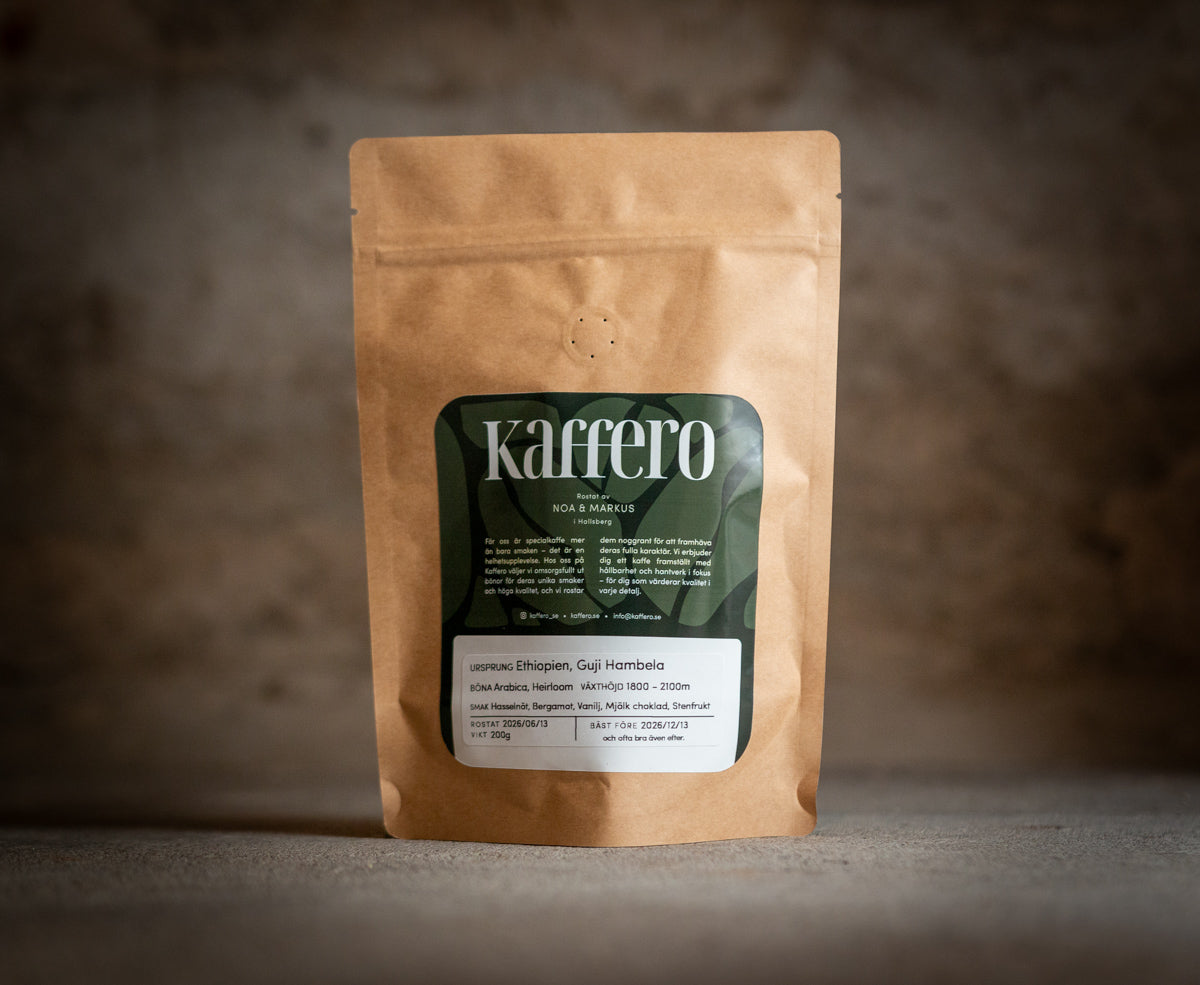 Etiopien – Guji Hambela Lensa Gari, specialkaffe från Kaffero