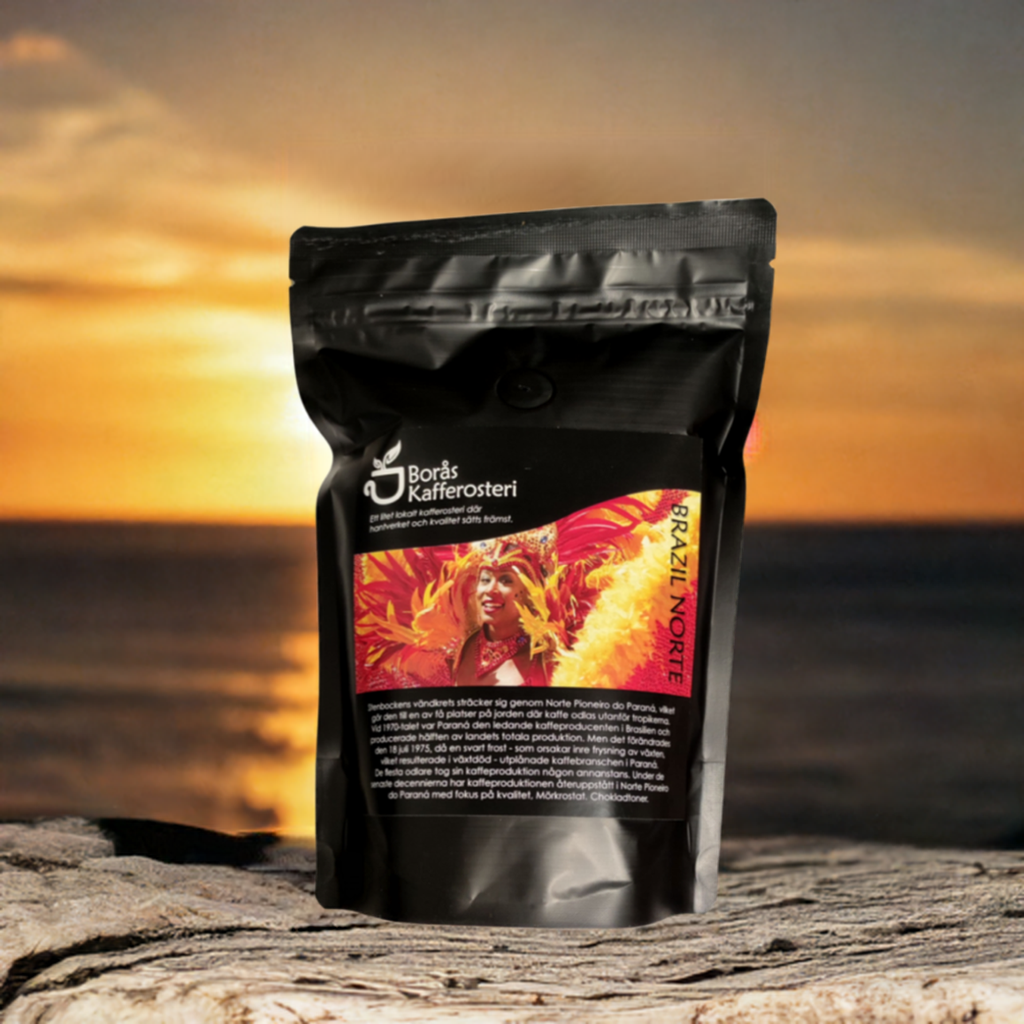 Brasilien Norte Pienero – mörkrostat kaffe