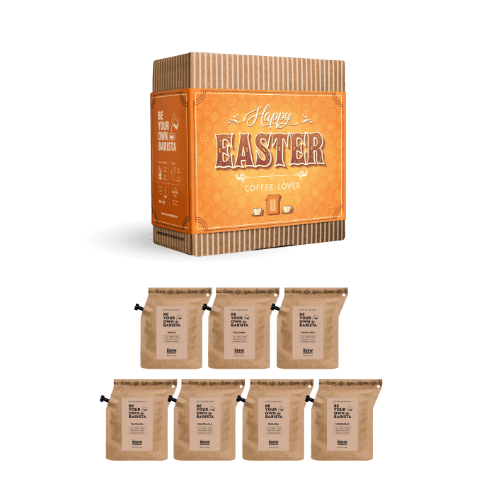 Happy Easter – kaffepresent 7 eller 25-pack-1