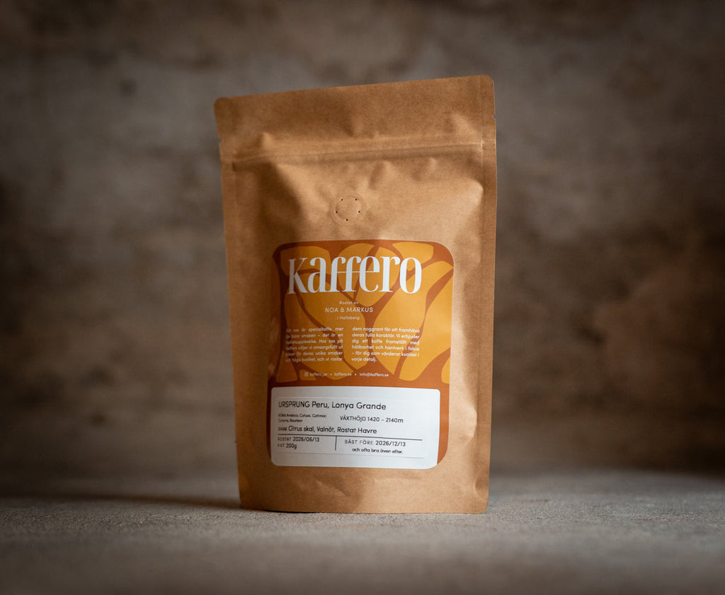 Peru – Sequiapampa, specialkaffe rostat av Kaffero