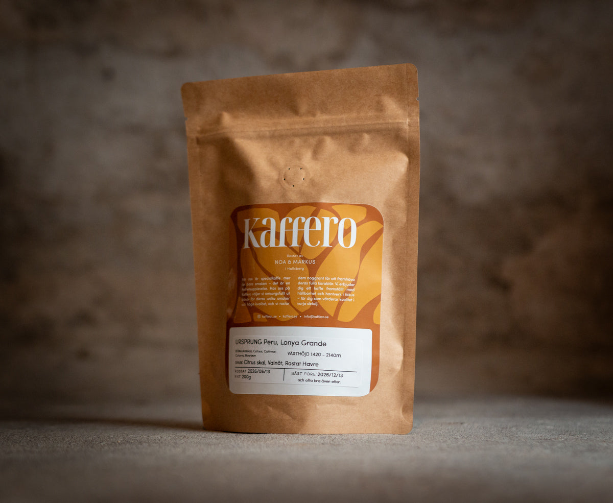 Peru – Sequiapampa, specialkaffe rostat av Kaffero