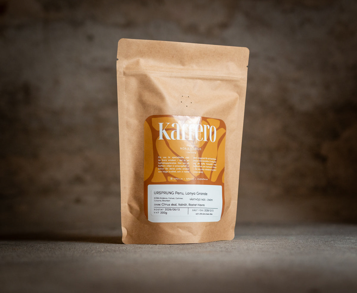 Peru – Sequiapampa, specialkaffe rostat av Kaffero