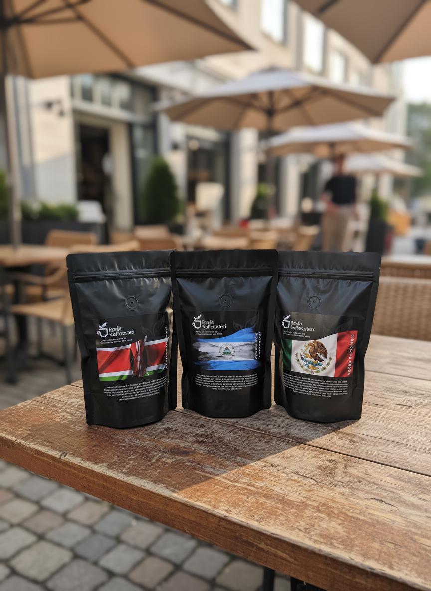 Rostmästarens val – provpaket med tre sorters kaffe
